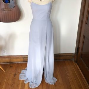 Jenny Yoo Kiara Dress in Whisper Blue